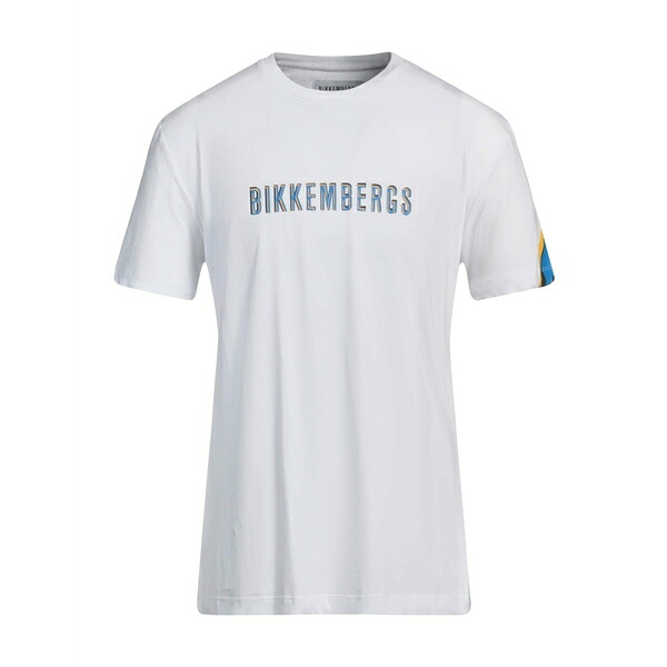 【送料無料】 ビッケンバーグス メンズ Tシャツ トップス T-shirts White