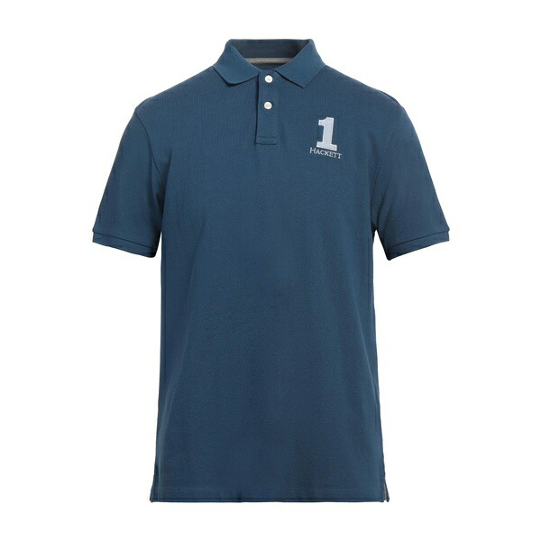【送料無料】 ハケット メンズ Tシャツ トップス Polo shirts Blue
