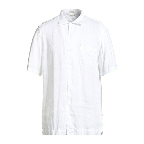 【送料無料】 マッシモ アルバ メンズ シャツ トップス Shirts White