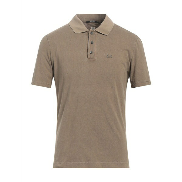 【送料無料】 シーピーカンパニー メンズ Tシャツ トップス Polo shirts Green
