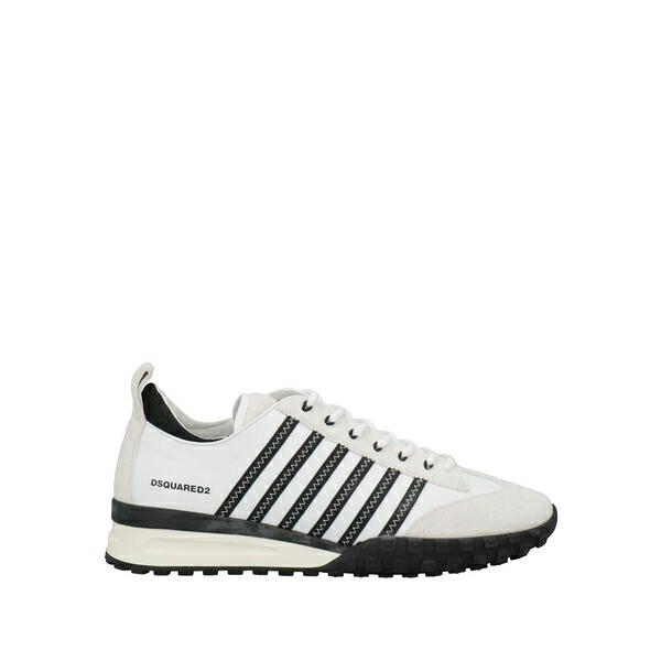 【送料無料】 ディースクエアード メンズ スニーカー シューズ Sneakers White