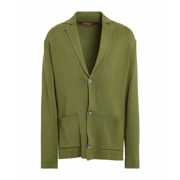【貨物輸送無料】 ダニエル フィエゾリ メンズ ジレー アウター Cardigans Green