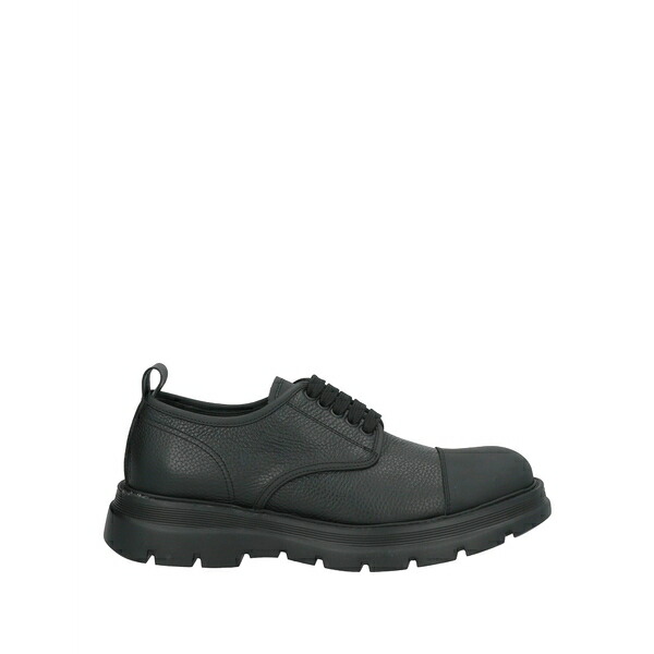【送料無料】 ジーオーバーニー・コンティー メンズ ドレスシューズ シューズ Lace-up shoes Black