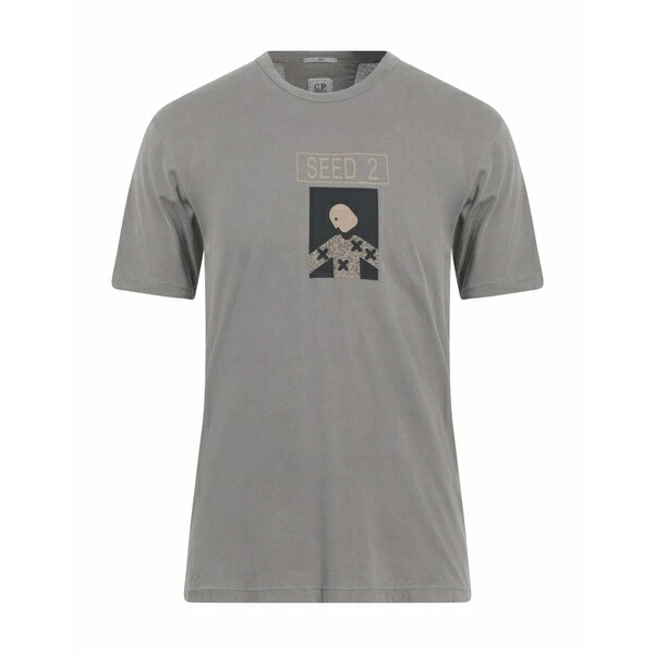 【送料無料】 シーピーカンパニー メンズ Tシャツ トップス T-shirts Grey