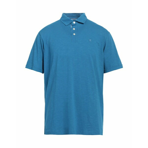 【送料無料】 ハケット メンズ Tシャツ トップス Polo shirts Azure 14,686円