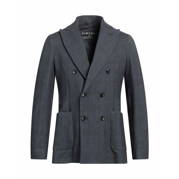 【送料無料】 チルコロ1901 メンズ ジャケット＆ブルゾン アウター Blazers Blue