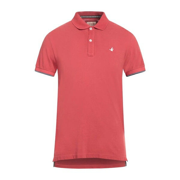 【送料無料】 ブルックスフィールド メンズ Tシャツ トップス Polo shirts Red 15,525円
