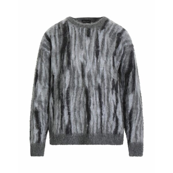 【送料無料】 ロベルトコリーナ メンズ ニット&セーター アウター Sweaters Grey|asty