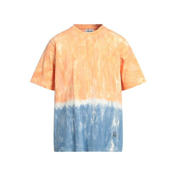 【送料無料】 ケンゾー メンズ Tシャツ トップス T-shirts Orange
