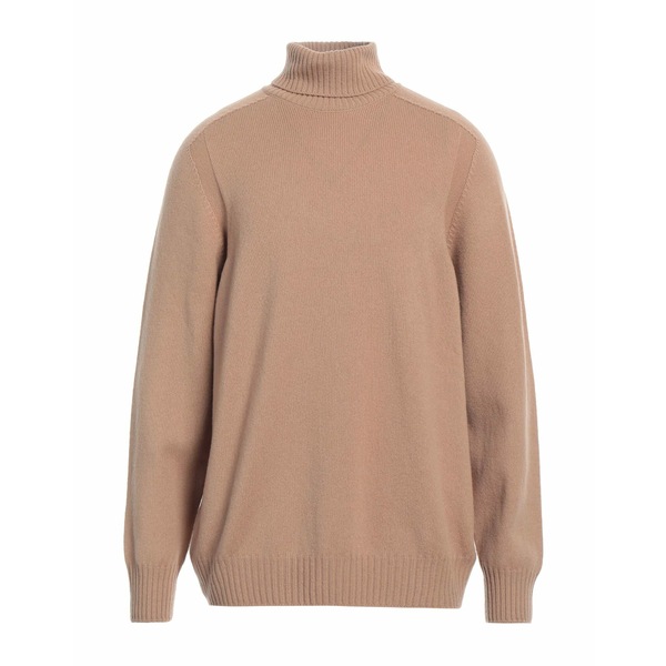 【貨物輸送無料】 グランサッソ メンズ 編み物\u0026プルオーバー アウター Turtlenecks Beige