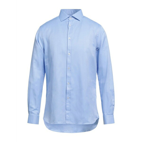 【送料無料】 シビリア. メンズ シャツ トップス Shirts Azure
