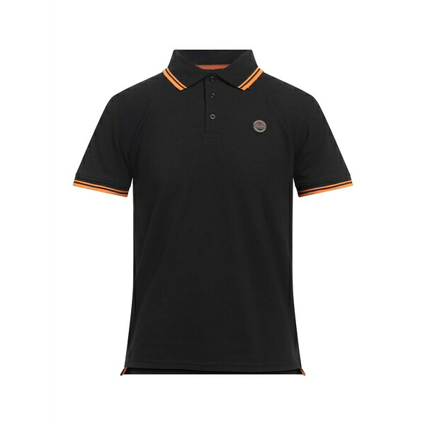【送料無料】 ミュージアム メンズ Tシャツ トップス Polo shirts Black