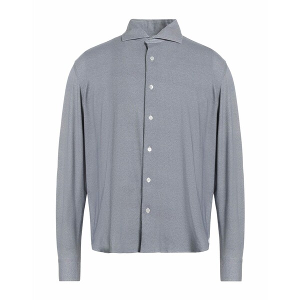 【送料無料】 フェデーリ メンズ シャツ トップス Shirts Blue|asty