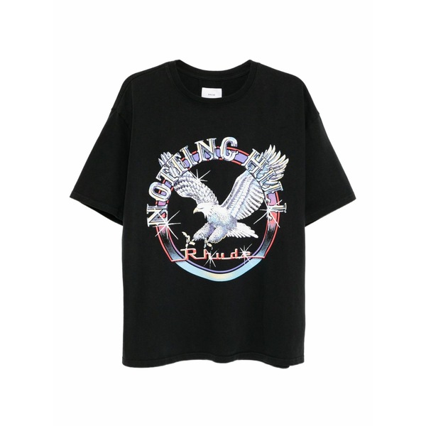 ルード メンズ ティーシャツ トップス Notting hill eagle t-shirt Black