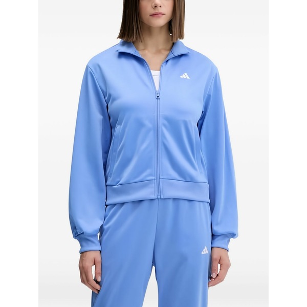 アディダス レディース 心地よいズボン下 ボトムス Feel cozy essentials logo tracksuit Blue