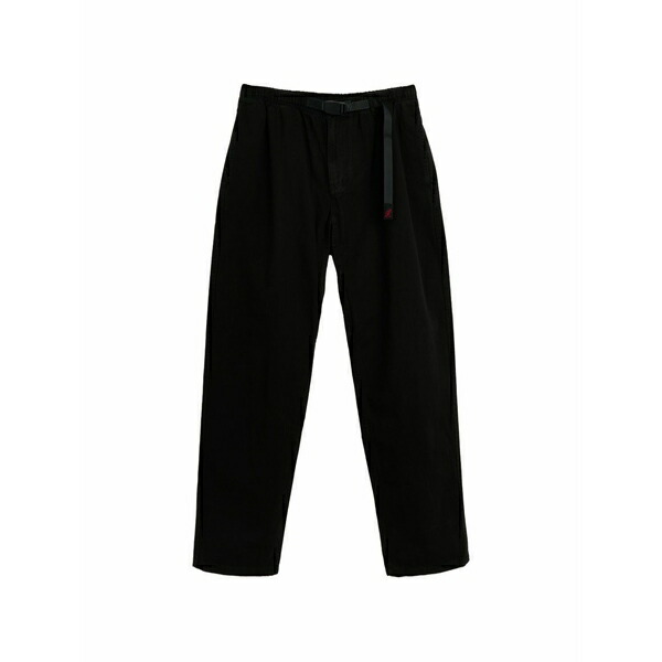 グラミチ メンズ 心地よいズボン下 ボトムス Elasticated-waistband trousers Black