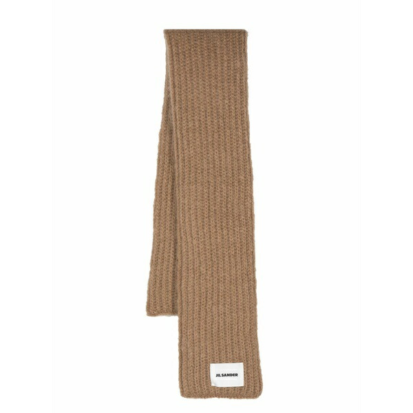 ジル・サンダー メンズ えり巻き・袈裟・えり巻き 付属物 Brushed scarf Brown
