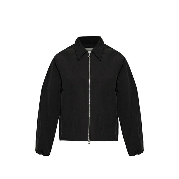 オフィシンジェネレール レディース 上衣＆上衣 アウター Marla zip jacket Black