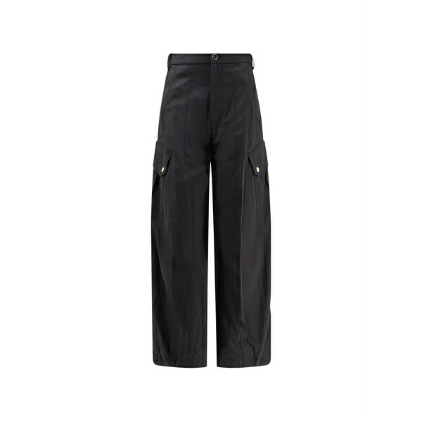 ピンコ レディース 心地よいズボン下 ボトムス Rosalin cargo trousers Black