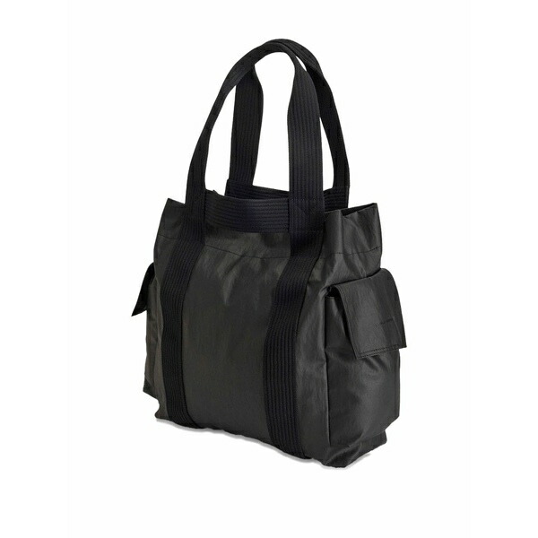 ワイスロバート・エドワード・リー メンズ トートバッグ 御徒面子 Flap-pocket tote bag Black