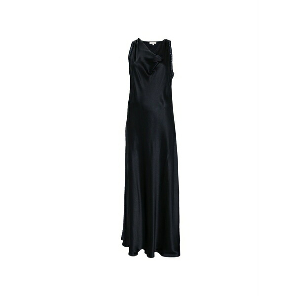 アントネリ レディース 衣裳 トップス Marcus embellished cowl-neck maxi dress Black