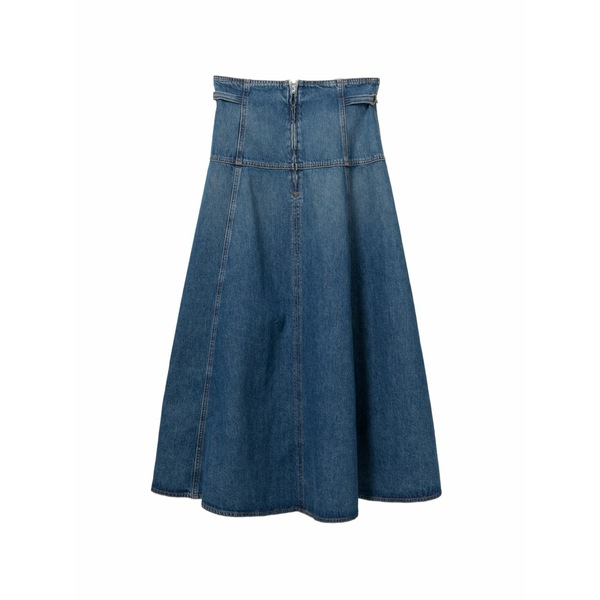 ウラ・ジョンソン レディース スカート ボトムス The brigette midi skirt Blue|asty