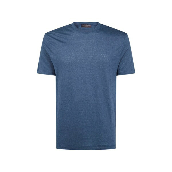 フィリッポ デ ラウレンティス メンズ ティーシャツ トップス Crew-neck t-shirt Blue