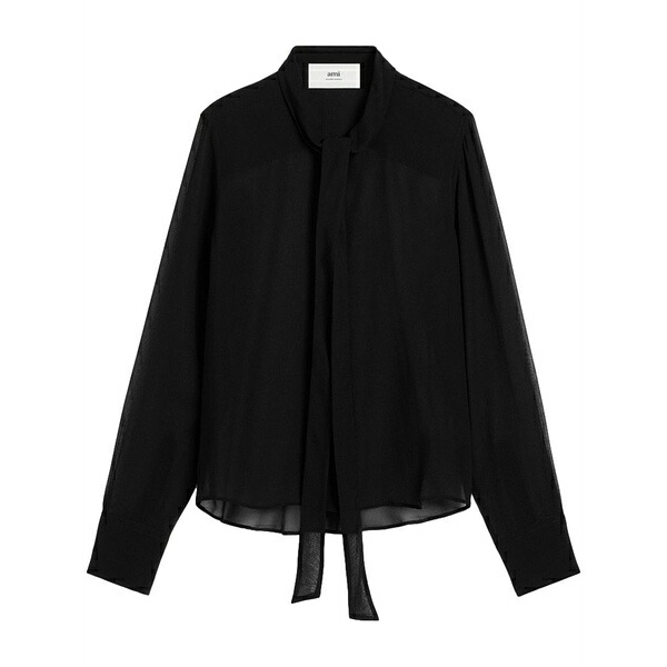意中の女 レディース プルオーバー トップス Acot silk blouse  Blue