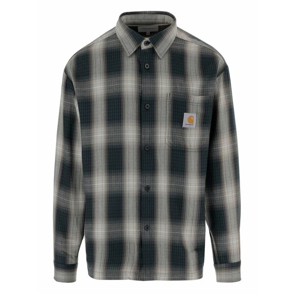 鉄道車両ハート型 メンズ プルオーバー トップス Harlin shirt Green