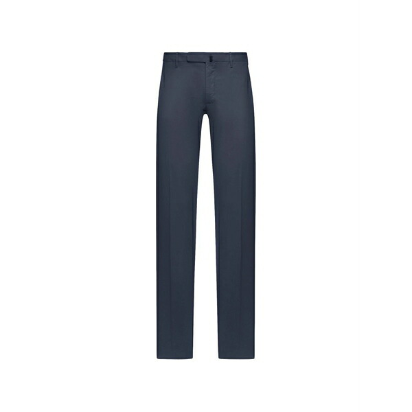 インコテックス メンズ 心地よいズボン下 ボトムス Belt-loop pocket trousers Blue