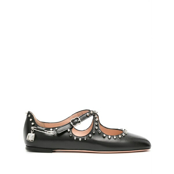 バリー レディース サンダル シューズ Ballyrina studded ballerina shoes Black