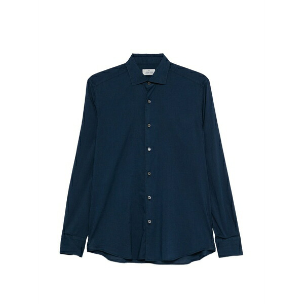 アレッサンドロゲラルディ メンズ プルオーバー トップス Buttoned shirt Blue