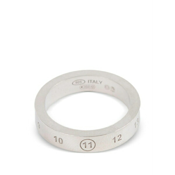 マルタンマルジェラ メンズ 輪っか 付属物 Numerical ring Silver