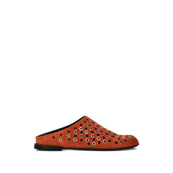 プレミアータ レディース サンダル シューズ Eyelet-detail mules Orange