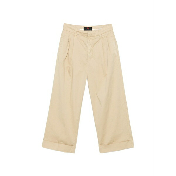 ピューテリー レディース 心地よいズボン下 ボトムス Ralph pleated trousers Neutrals