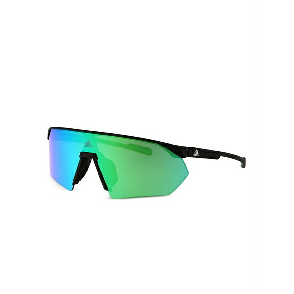 アディダス メンズ サングラス・アイウェア 付属物 Geometric-frame sunglasses Black