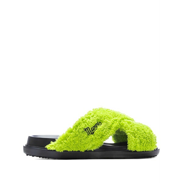 マルニ メンズ サンダル シューズ Fussbett sandals Green