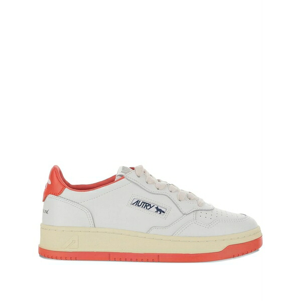 オートリー レディース スニーカー シューズ X maison kitsun￡ low-top leather sneakers  White