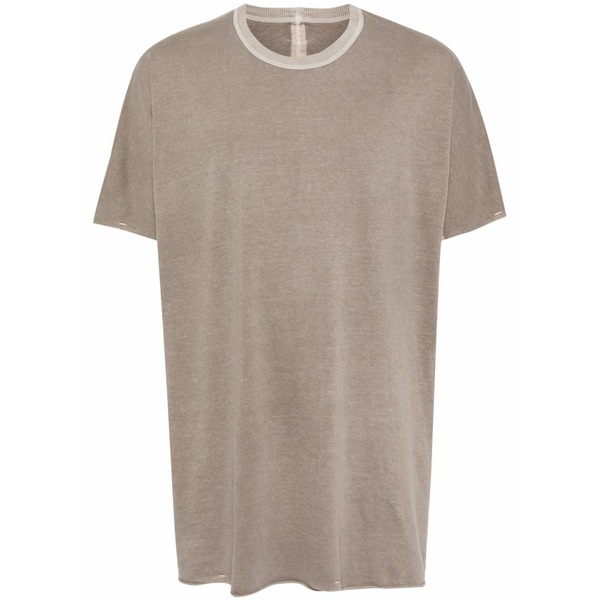 ボリス ビジャン サベリ メンズ ティーシャツ トップス Taped strip t-shirt Grey