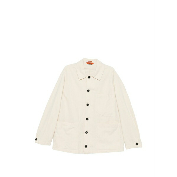 バレナ メンズ ジャケット&ブルゾン アウター Garzoto buttoned jacket White|asty