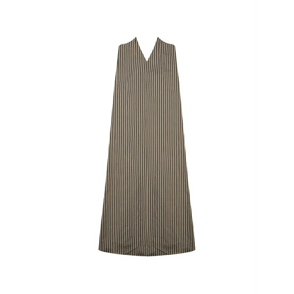 アリジ レディース ワンピース トップス Striped midi dress Neutrals｜asty 62,040円