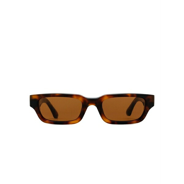 チミ メンズ サングラス・アイウェア 付属物 Rectangle sunglasses Brown
