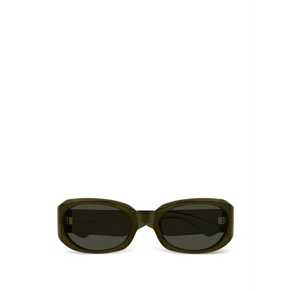 サンローラン アイウェア レディース サングラス&アイウェア アクセサリー Oval-frame sunglasses Green|asty