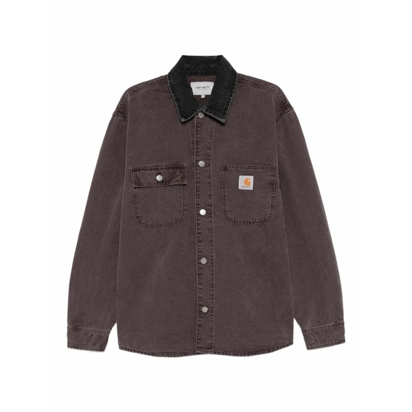 鉄道車両ハート型 メンズ 上衣＆上衣 アウター Pocket jacket Purple