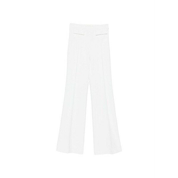 エリザベスフランキ レディース 心地よいズボン下 ボトムス Pocket trousers White