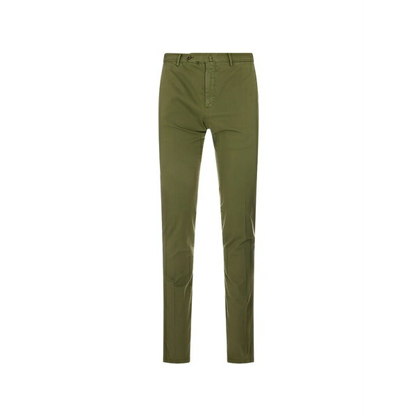 PTトリノ メンズ 心地好いズボン下 ボトムス Tailored trousers Green