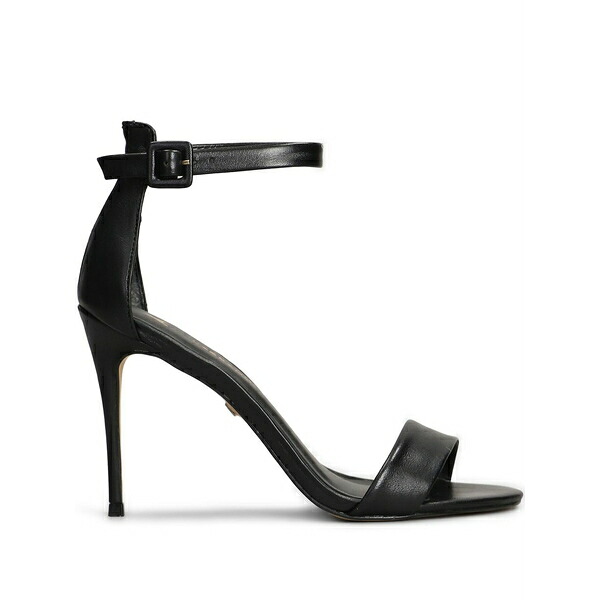ハラノ レディース サンダル シューズ 105粍 leather sandals Black