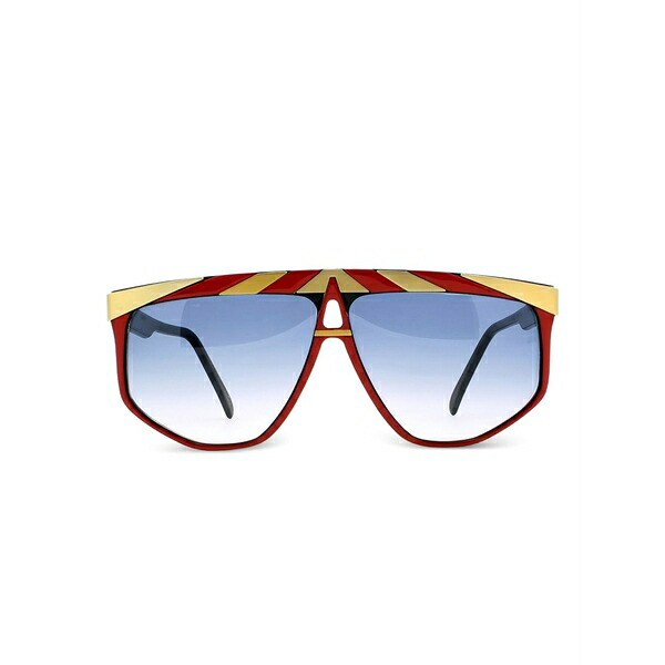 アルピン メンズ サングラス・アイウェア アクセサリー G82 navigator-frame sunglasses Red|asty