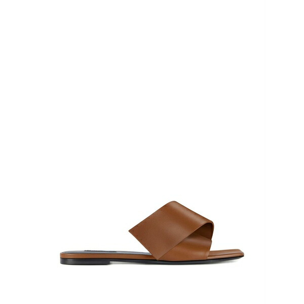 ジバンシー レディース サンダル シューズ Twisted ribbon flat sandals Brown
