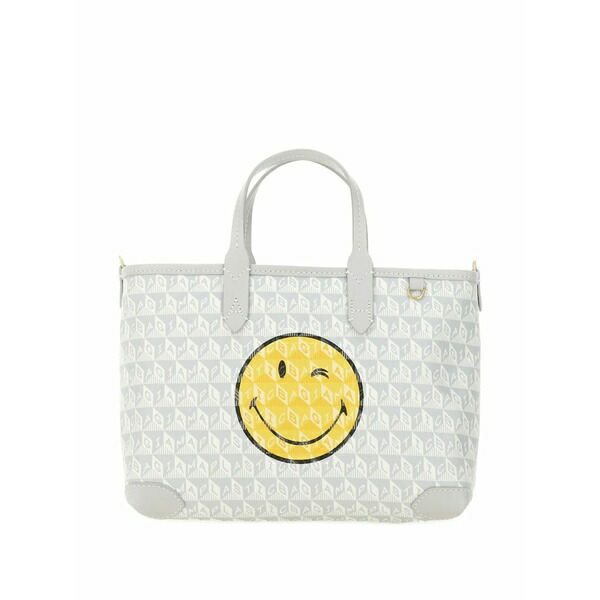 アニヤハインドマーチ レディース トートバッグ 御徒面子 I am a plastic bag tote bag White